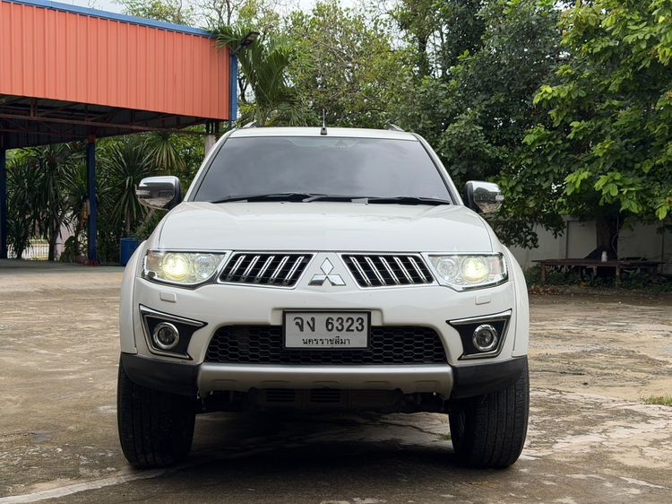 Mitsubishi Pajero Sport 2012 2.5 GT Utility-car ดีเซล ไม่ติดแก๊ส เกียร์อัตโนมัติ ขาว รูปที่ 2