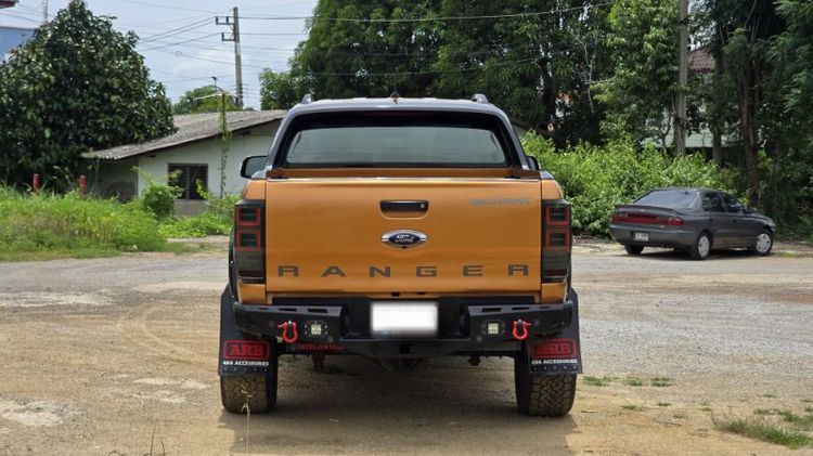 Ford Ranger 2018 2.0 Hi-Rider Wildtrak Pickup ดีเซล เกียร์อัตโนมัติ ส้ม รูปที่ 4