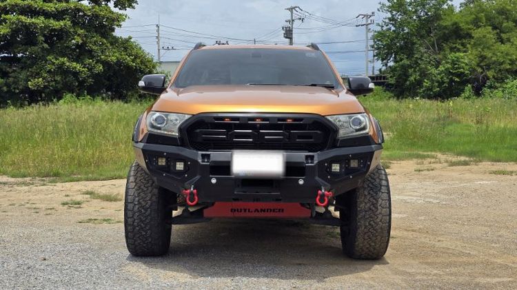 Ford Ranger 2018 2.0 Hi-Rider Wildtrak Pickup ดีเซล เกียร์อัตโนมัติ ส้ม รูปที่ 3
