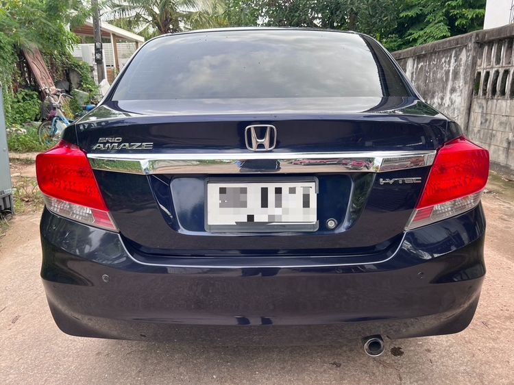Honda Brio 2013 1.2 Amaze V Sedan เบนซิน ไม่ติดแก๊ส เกียร์อัตโนมัติ น้ำเงิน รูปที่ 3