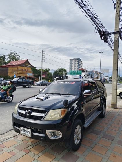 Toyota Hilux Vigo 2006 3.0 Prerunner G Pickup เบนซิน LPG เกียร์อัตโนมัติ ดำ รูปที่ 3