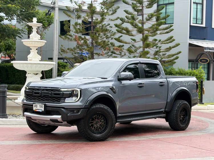 รถ Ford Ranger 2.0 Raptor 4WD สี เทา