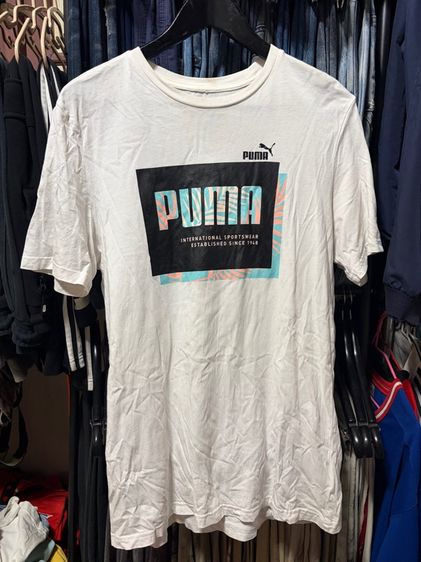 เสื้อ puma สีขาว 
