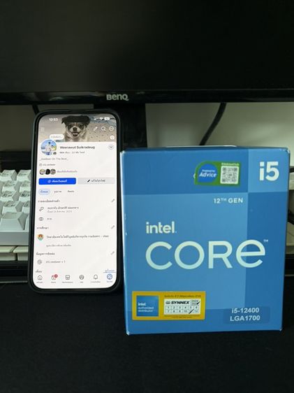อื่นๆ CPU INTEL CORE I5 12400 มีการ์ดจอในตัว มีประกันถึง 11/2571 (Synnex+Advice)