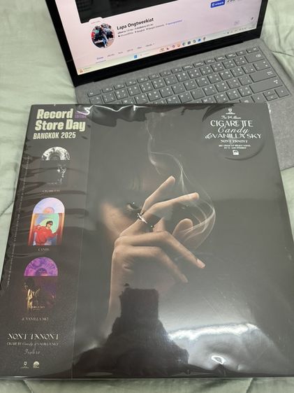ขายแผ่นเสียง นนท์ ธนนท์ The 1 st Album Cigarette Candy & Vanilla Sky (Limited Edition Boxset)
