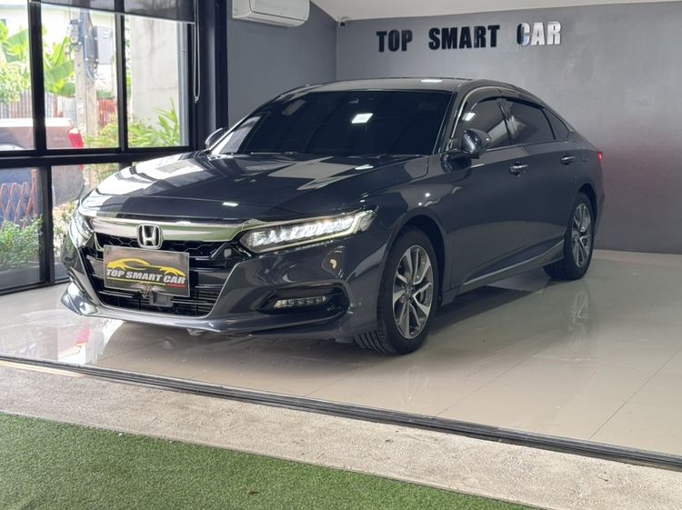 รถ Honda Accord 1.5 Turbo EL สี เทา