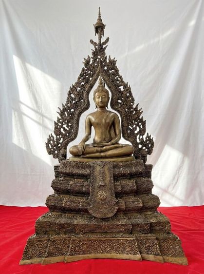 พระพุทธชินสีห์ ภปร. วัดชิโนรส (วัดชิโนรสาราม) กรุงเทพปี 2536 ในหลวงรัชกาลที่9 เสด็จเททอง หน้าตัก 9 นิ้ว