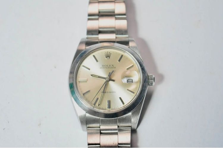 เงิน Rolex Oysterdate Precision6694