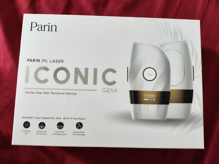 Iconic gen 4 เครื่องเลเซอร์ขน ของครบเซ็ต แถม เจลเย็น 1000 ml