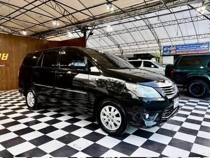 Toyota Innova 2012 2.0 G Utility-car เบนซิน ไม่ติดแก๊ส เกียร์อัตโนมัติ ดำ