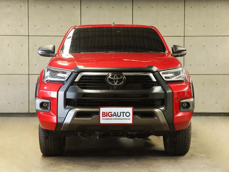 Toyota Hilux Revo 2024 Double Cab Prerunner 2x4 2.4 Rocco Pickup ดีเซล ไม่ติดแก๊ส เกียร์อัตโนมัติ แดง รูปที่ 4