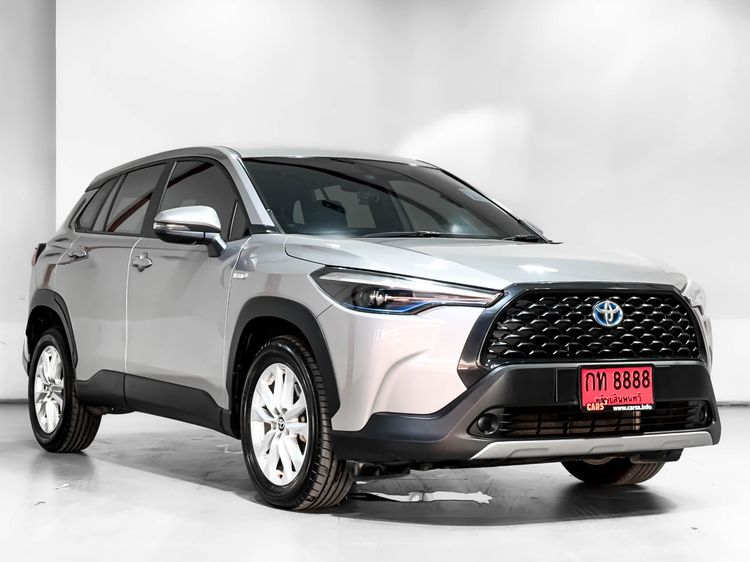 Toyota Corolla Cross 2022 1.8 Hybrid Smart Sedan ไฮบริด ไม่ติดแก๊ส เกียร์อัตโนมัติ บรอนซ์เงิน