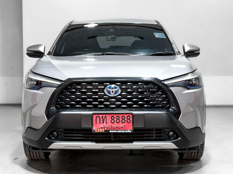 Toyota Corolla Cross 2022 1.8 Hybrid Smart Sedan ไฮบริด ไม่ติดแก๊ส เกียร์อัตโนมัติ บรอนซ์เงิน รูปที่ 2
