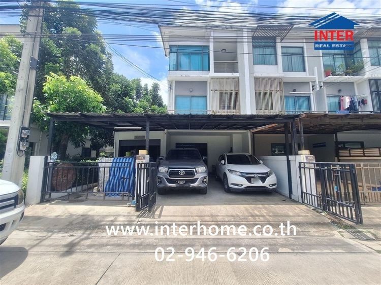 ทาวน์โฮม 3 ชั้น 32.8 ตร.ว. หมู่บ้านเดอะเมทโทร พัฒนาการ-ศรีนครินทร์ บ้านทาวน์โฮมอ่อนนุช ซอยอ่อนนุช80 ถนนอ่อนนุช ถนนพัฒนาการ เขตประเวศ กรุงเทพ รูปที่ 2