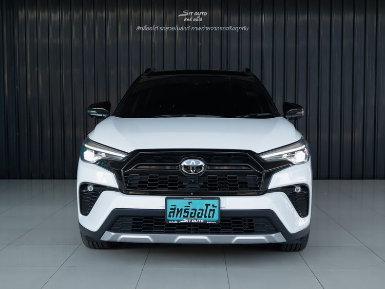 Toyota Corolla Cross 2024 1.8 HEV GR Sport Utility-car ไฮบริด ไม่ติดแก๊ส เกียร์อัตโนมัติ ขาว รูปที่ 2
