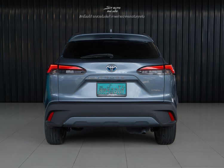 Toyota Corolla Cross 2021 1.8 Hybrid Premium Safety Utility-car ไฮบริด ไม่ติดแก๊ส เกียร์อัตโนมัติ เทา รูปที่ 3