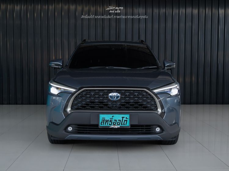Toyota Corolla Cross 2021 1.8 Hybrid Premium Safety Utility-car ไฮบริด ไม่ติดแก๊ส เกียร์อัตโนมัติ เทา รูปที่ 2