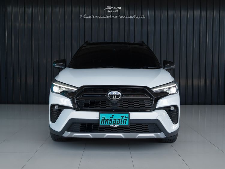 Toyota Corolla Cross 2022 1.8 HEV GR Sport Utility-car ไฮบริด ไม่ติดแก๊ส เกียร์อัตโนมัติ ขาว รูปที่ 2