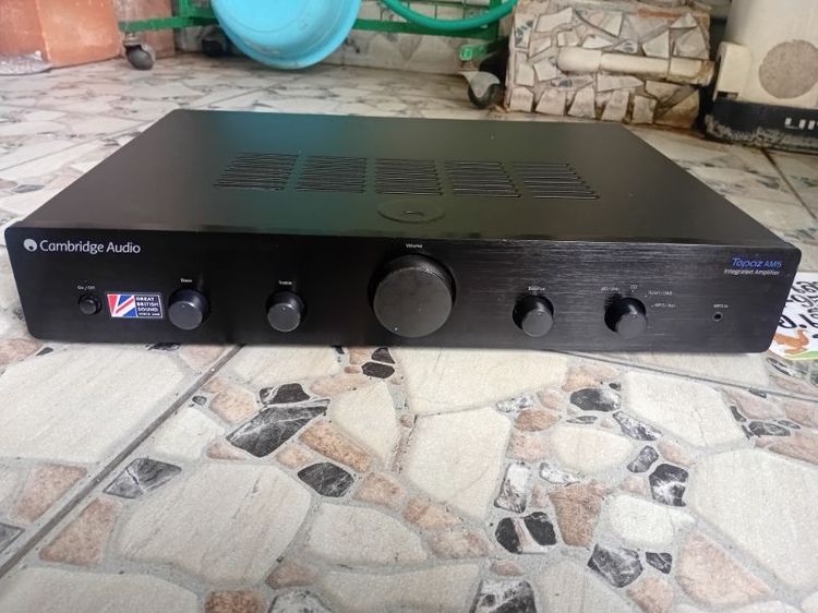เครื่องเสียงไฮไฟ ลำโพงแยกชิ้น และซับวูฟเฟอร์ Int.amp Cambridge Topaz  AM 5 ไฟ100V. สวยครับ