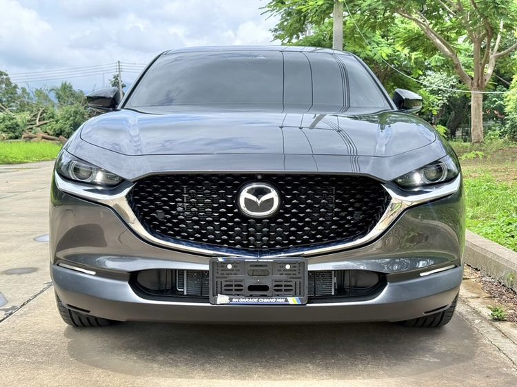รถ Mazda CX-30 2.0 Carbon Edition สี เทา