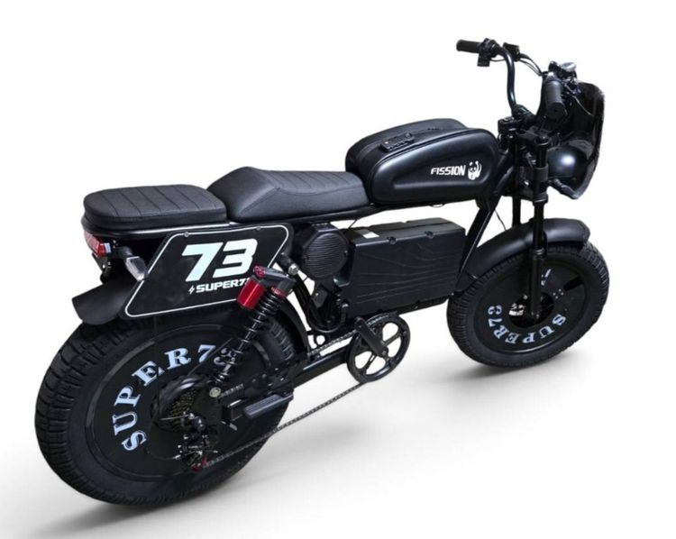 จักรยานไฟฟ้า ล้อโต 20 นิ้ว SUPER 73 แรงๆ ทรงคลาสสิคไทรอัมพ์ มอเตอร์แรง1000 w    มอเตอร์ 1000w 48v 13ah แบตลิเธี่ยม ถอดมาชาร์จได้  รูปที่ 2