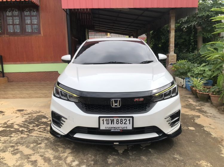 Honda City 2020 1.0 SV Sedan เบนซิน ไม่ติดแก๊ส เกียร์อัตโนมัติ ขาว รูปที่ 2