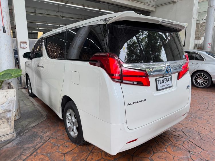 Toyota Alphard 2018 2.5 Hybrid Van ไฮบริด ไม่ติดแก๊ส เกียร์อัตโนมัติ ขาว รูปที่ 4