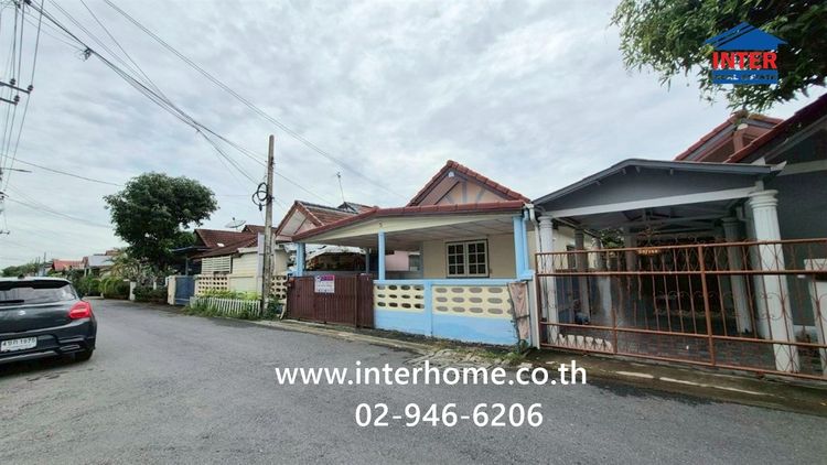 บ้านเดี่ยว 1 ชั้น 30 ตร.ว. หมู่บ้านพิบูลย์ทรัพย์1 ซอยเลียบวารี27 ถนนสุวินทวงศ์ ถนนเลียบวารี เขตหนองจอก กรุงเทพมหานคร รูปที่ 2