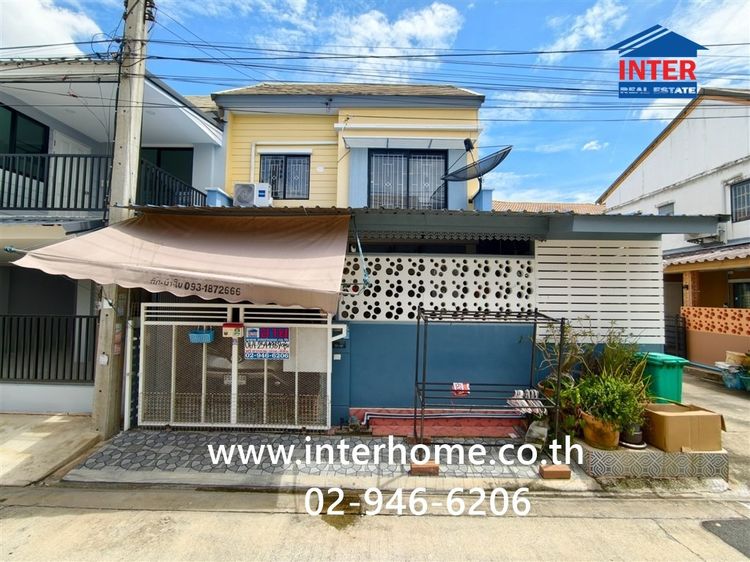 ทาวน์เฮ้าส์ 2 ชั้น 22.6 ตร.ว. หมู่บ้านพฤกษา 40 รังสิต คลอง 3 ถนนรังสิต-นครนายก ถนนคลองหลวง คลองหลวง ปทุมธานี