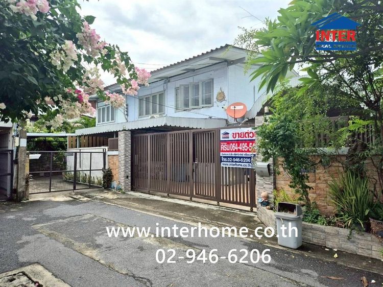 บ้านเดี่ยว 2 ชั้น 76 ตร.ว. การเคหะชุมชนท่าทราย ซอยประชาชื่น12 แยก 1-2-10 ถนนประชาชื่น ซอยท่าทราย9 เขตหลักสี่ กรุงเทพมหานคร
