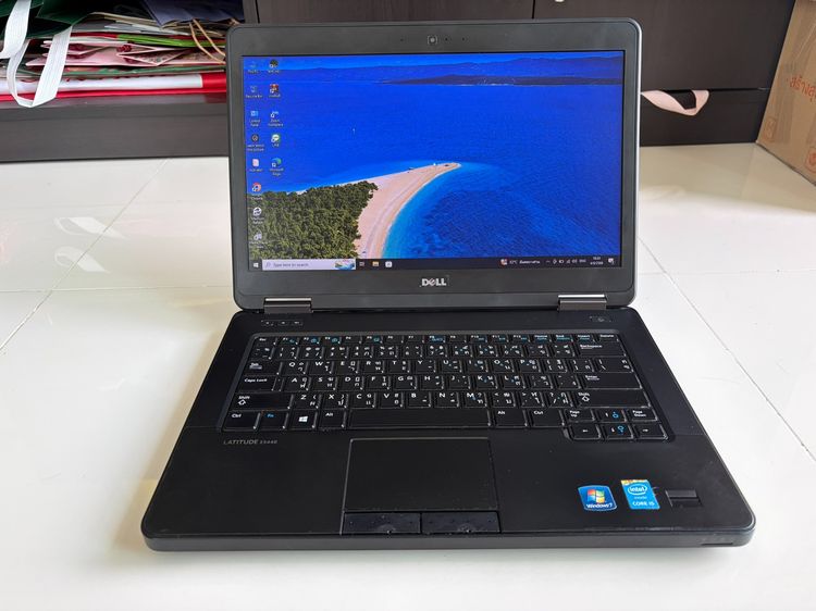 วินโดว์ 8 กิกะไบต์ VGA ไม่ใช่ Dell latitude E5440 Core i5 4200U 2.00Ghz RAM 8 Gb SSD 128 GB+HD 500 GB จอ 14 นิ้ว