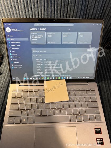 HP Pavilion Aero 13 Ryzen 7 Ram 16 GB