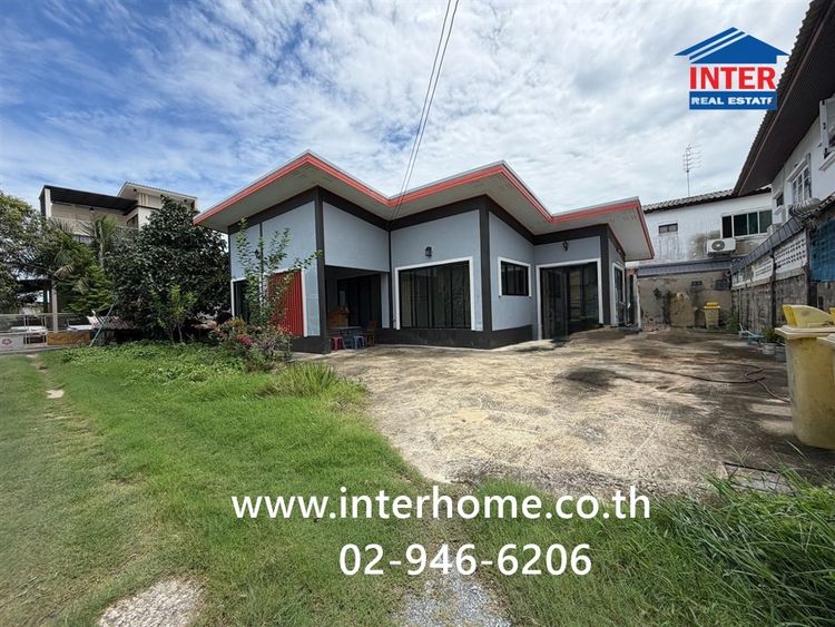 บ้านเดี่ยว 1 ชั้น 113 ตร.ว. หมู่บ้านธนกร ซอยจันทร์ทองเอี่ยม ถนนกาญจนาภิเษก ถนนบางกรวย-ไทรน้อย บางบัวทอง นนทบุรี