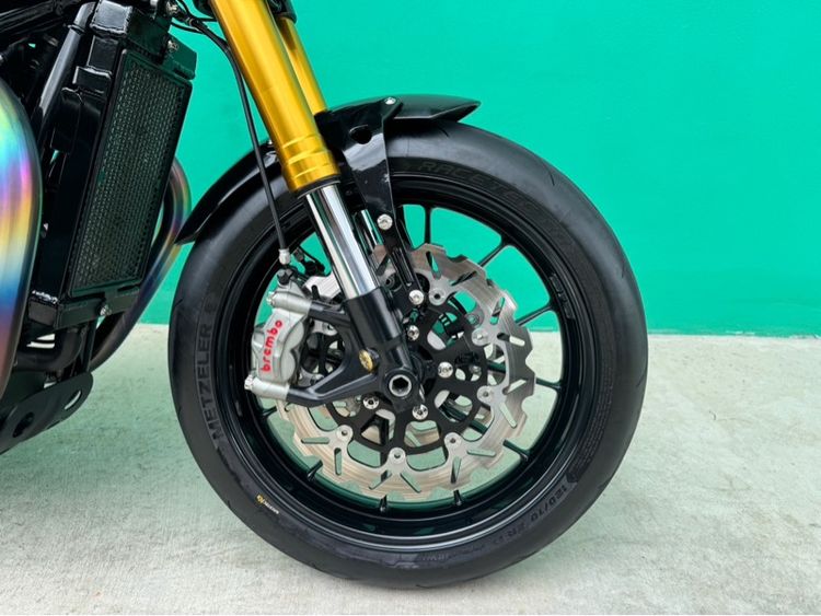Triumph Speed twin1200 สีดำ ปี22จด23 วิ่ง2,000 โล  รูปที่ 8