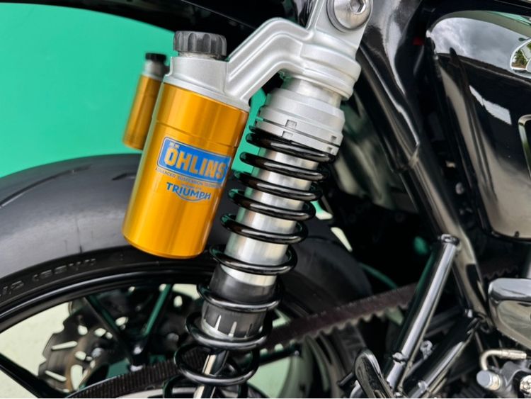 Triumph Speed twin1200 สีดำ ปี22จด23 วิ่ง2,000 โล  รูปที่ 11