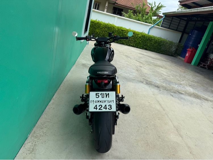 Triumph Speed twin1200 สีดำ ปี22จด23 วิ่ง2,000 โล  รูปที่ 13