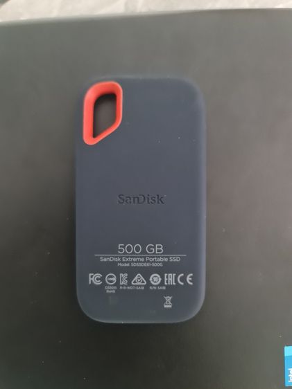 ส่งต่อ SSD 500GB พกพาสะดวก ภายนอกตรวจสุขภาพ 100 SanDisk Extreme Portable SSD 500GB รูปที่ 3