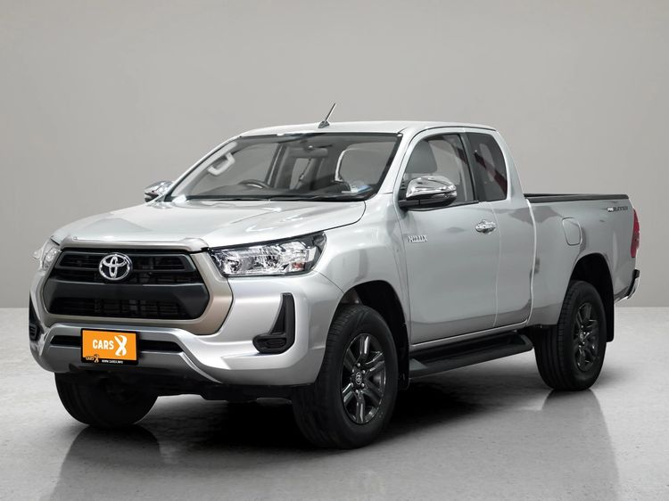 รถ Toyota Hilux Revo Smart Cab 2.4 Entry Prerunner สี บรอนซ์เงิน