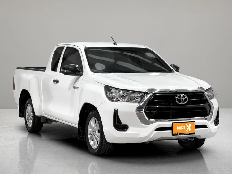 Toyota Hilux Revo 2022 Smart Cab 2.4 Mid Prerunner Pickup ดีเซล ไม่ติดแก๊ส เกียร์ธรรมดา ขาว รูปที่ 3