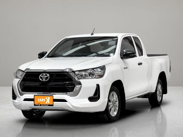 รถ Toyota Hilux Revo Smart Cab 2.4 Mid Prerunner สี ขาว
