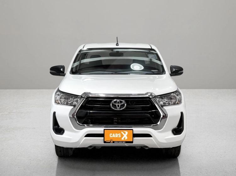 Toyota Hilux Revo 2022 Smart Cab 2.4 Mid Prerunner Pickup ดีเซล ไม่ติดแก๊ส เกียร์ธรรมดา ขาว รูปที่ 2