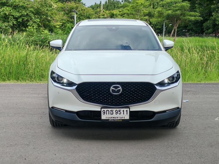 รถ Mazda CX-30 2.0 SP สี ขาว