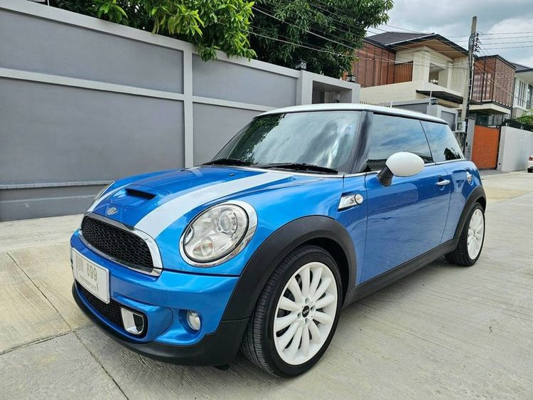 Mini COOPER 2012 รุ่นย่อยอื่นๆ เบนซิน ไม่ติดแก๊ส เกียร์อัตโนมัติ ฟ้า รูปที่ 2