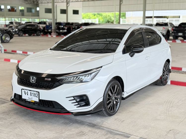 Honda City 2021 1.0 RS Sedan เบนซิน ไม่ติดแก๊ส เกียร์อัตโนมัติ ขาว