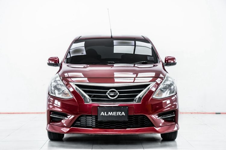 Nissan Almera 2019 1.2 VL Sedan เบนซิน ไม่ติดแก๊ส เกียร์อัตโนมัติ แดง รูปที่ 4
