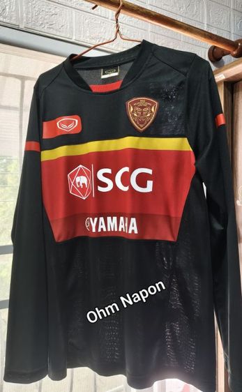 เสื้อบอลไทยลีค มือ2 (SCGเมืองทอง) ชุดซ้อมแขนยาวปี2014-2015 สภาพดี ไซส์M