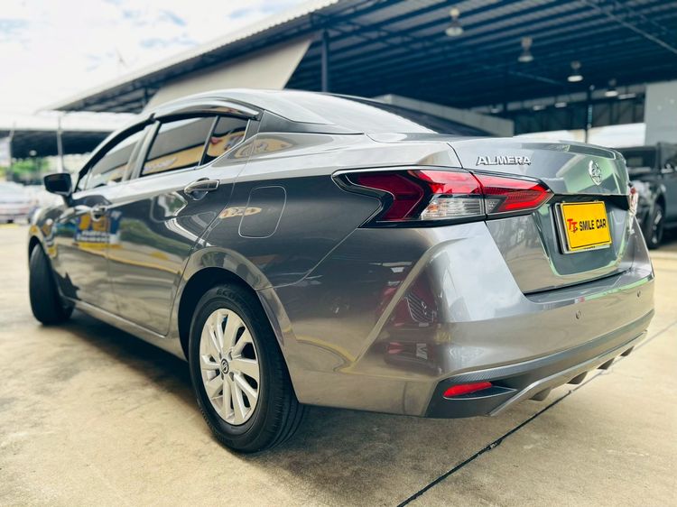 Nissan Almera 2020 1.0 EL Sedan เบนซิน ไม่ติดแก๊ส เกียร์อัตโนมัติ เทา รูปที่ 4