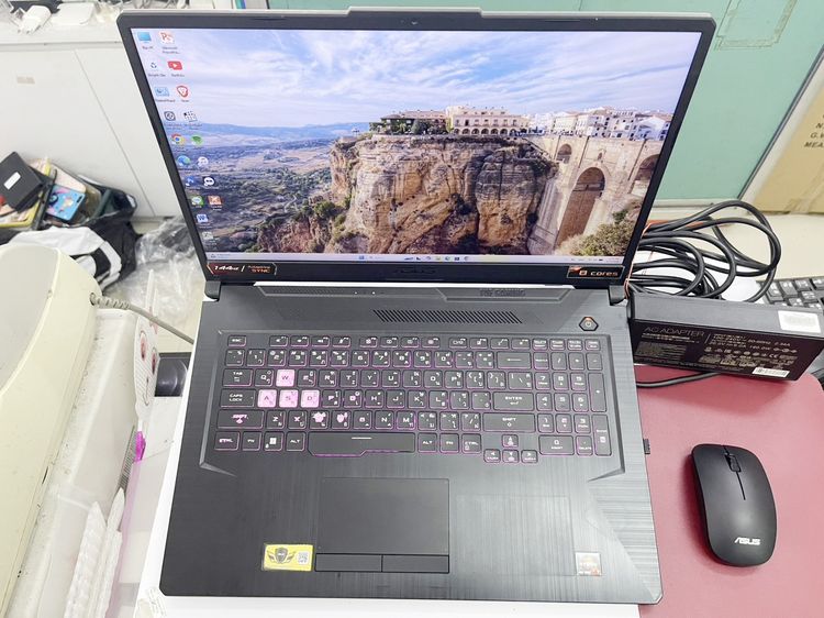 Asus TUF Gaming A17 FA706IC Ryzen 7 จอ 17.3 แบตนาน ราคาถูกใจ รูปที่ 2