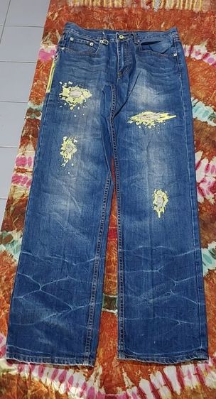 Levi's Fenom ลีวายรุ่นสายฟ้า งานเก่าญี่ปุ่น สภาพใหม่ สวยมากๆ เอว31ยาวทั้งตัว42ขากว้าง8.5 สนใจทักมา (ไม่มีเก็บปรายทาง) รูปที่ 8