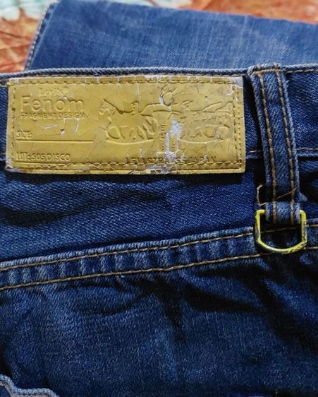 Levi's Fenom ลีวายรุ่นสายฟ้า งานเก่าญี่ปุ่น สภาพใหม่ สวยมากๆ เอว31ยาวทั้งตัว42ขากว้าง8.5 สนใจทักมา (ไม่มีเก็บปรายทาง) รูปที่ 14